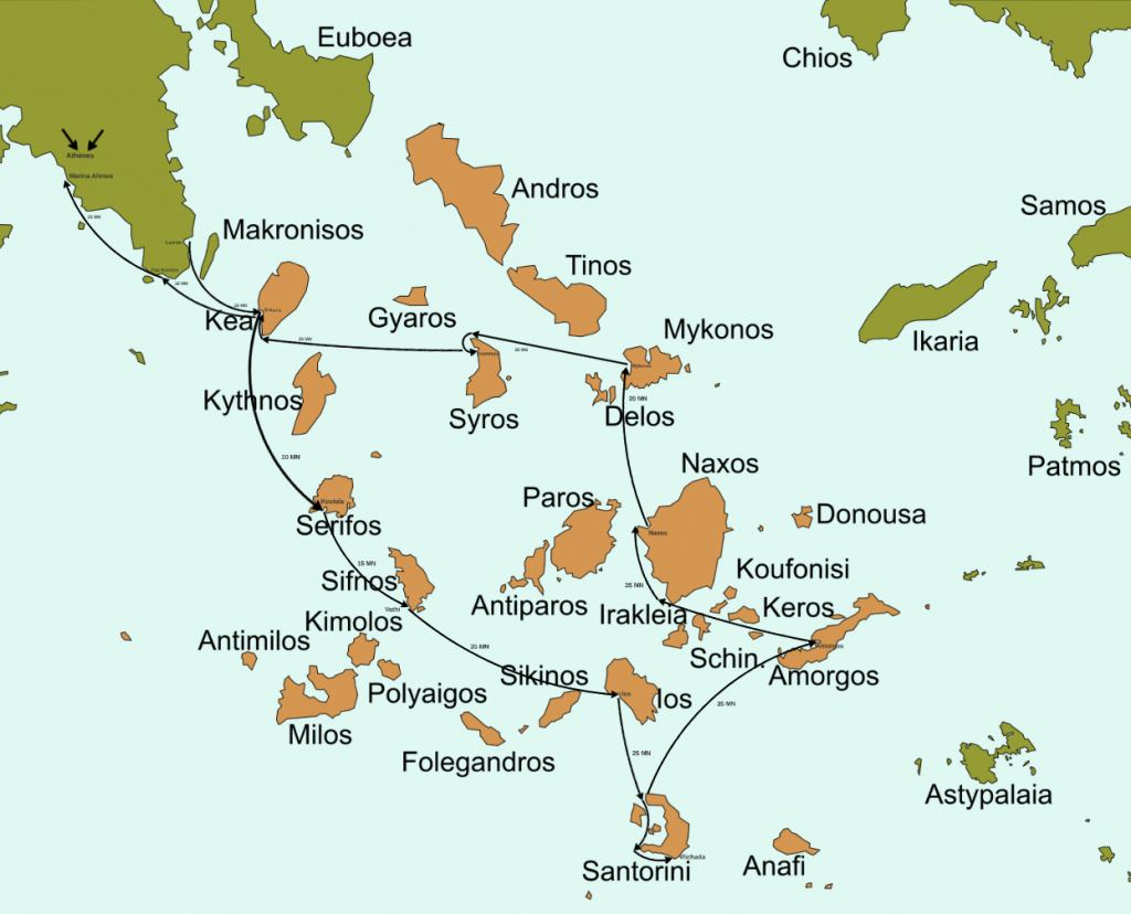 croisière cyclades