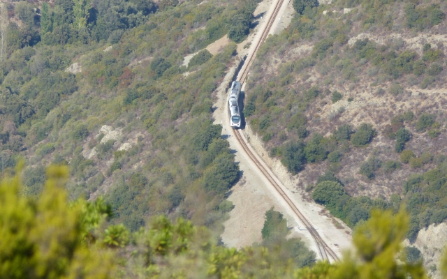 Ligne de train Bastia/Calvi avec arrêt à Belgodère